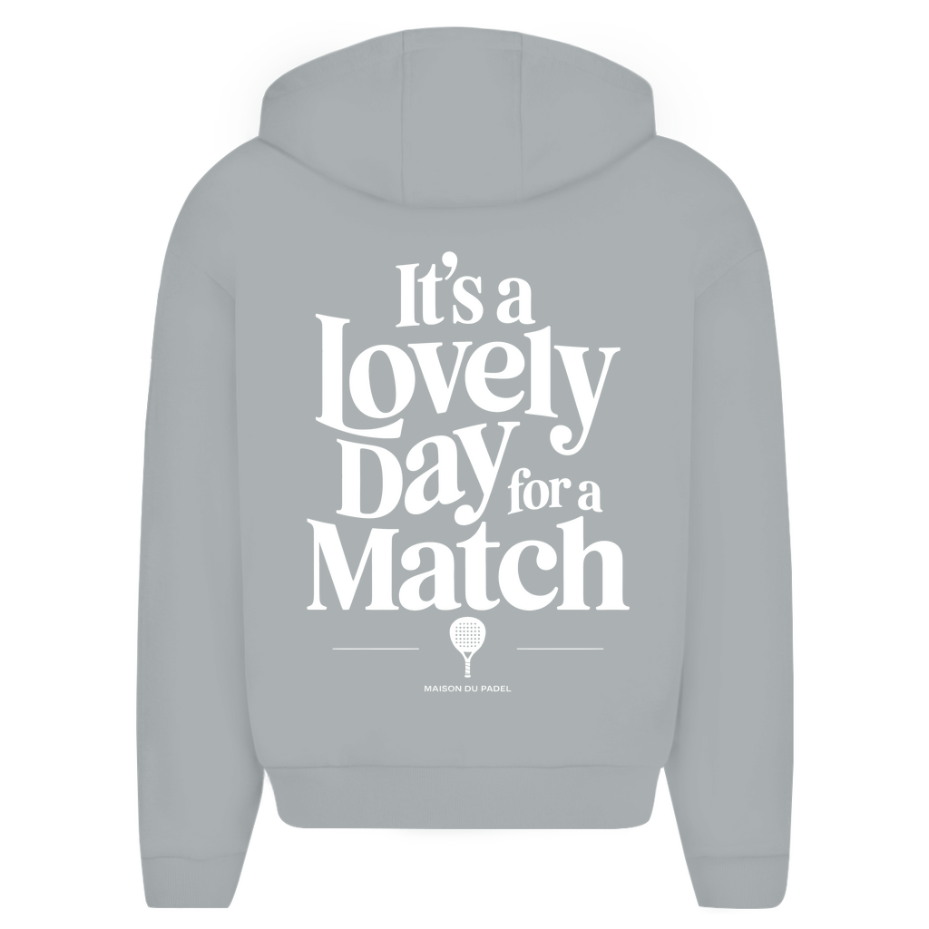Maison du Padel – Lovely Day Oversized Zipper Hoodie