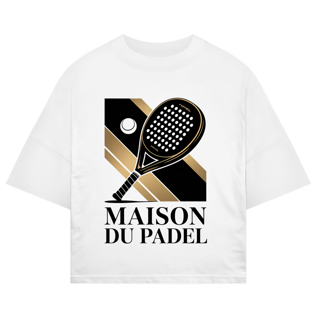 Oversize T-Shirt "Padel Racket"