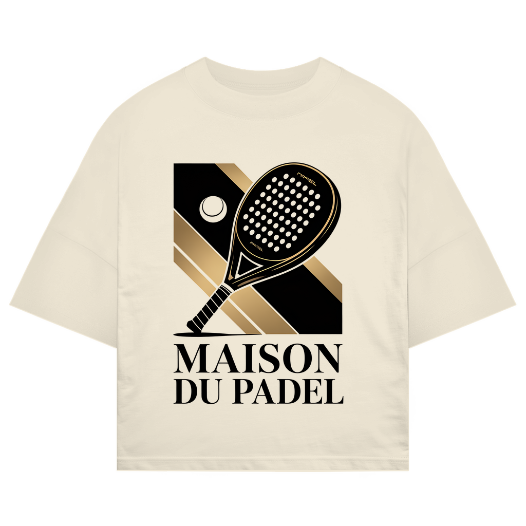 Oversize T-Shirt "Padel Racket"