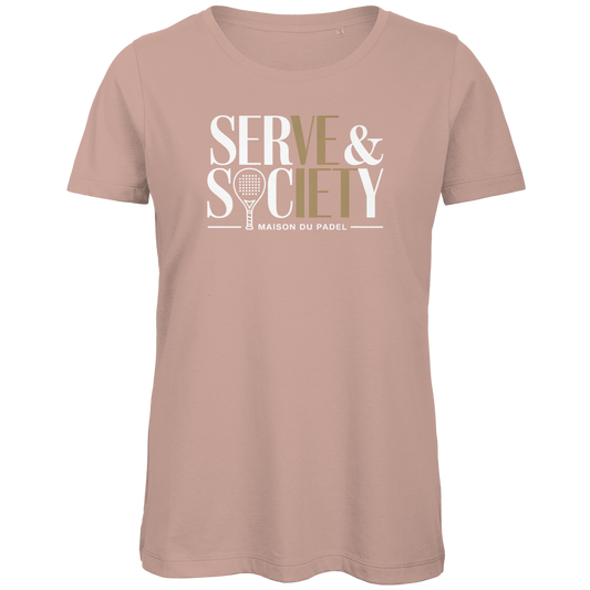 Maison du Padel – Serve & Society Femme Tee