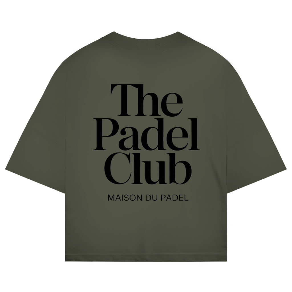 Maison du Padel – The Padel Club Statement Oversized Tee backprint