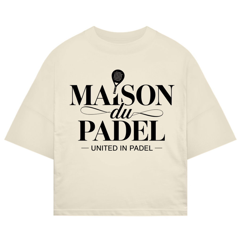 Oversize T-Shirt "Maison du Padel" Collection Shirt