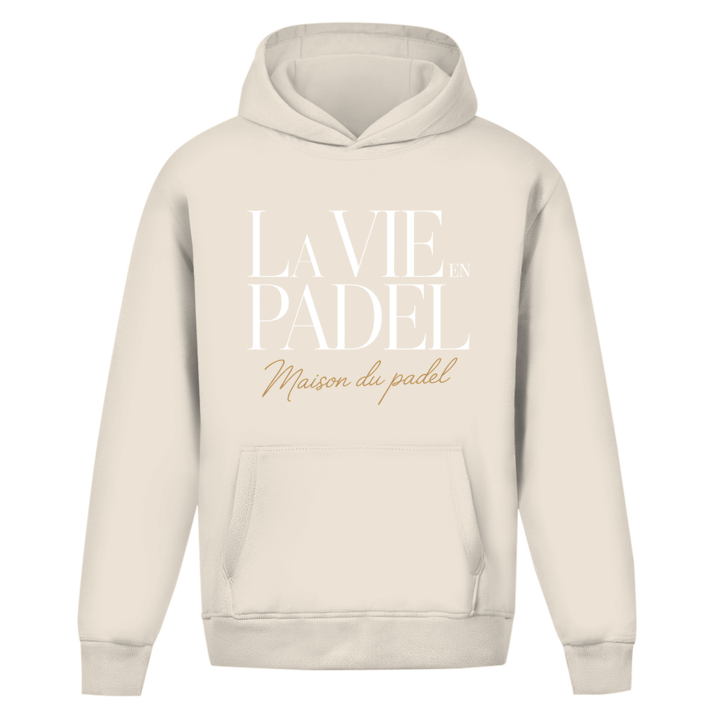 Maison du Padel - Oversize Hoodie „La Vie en Padel Signature“