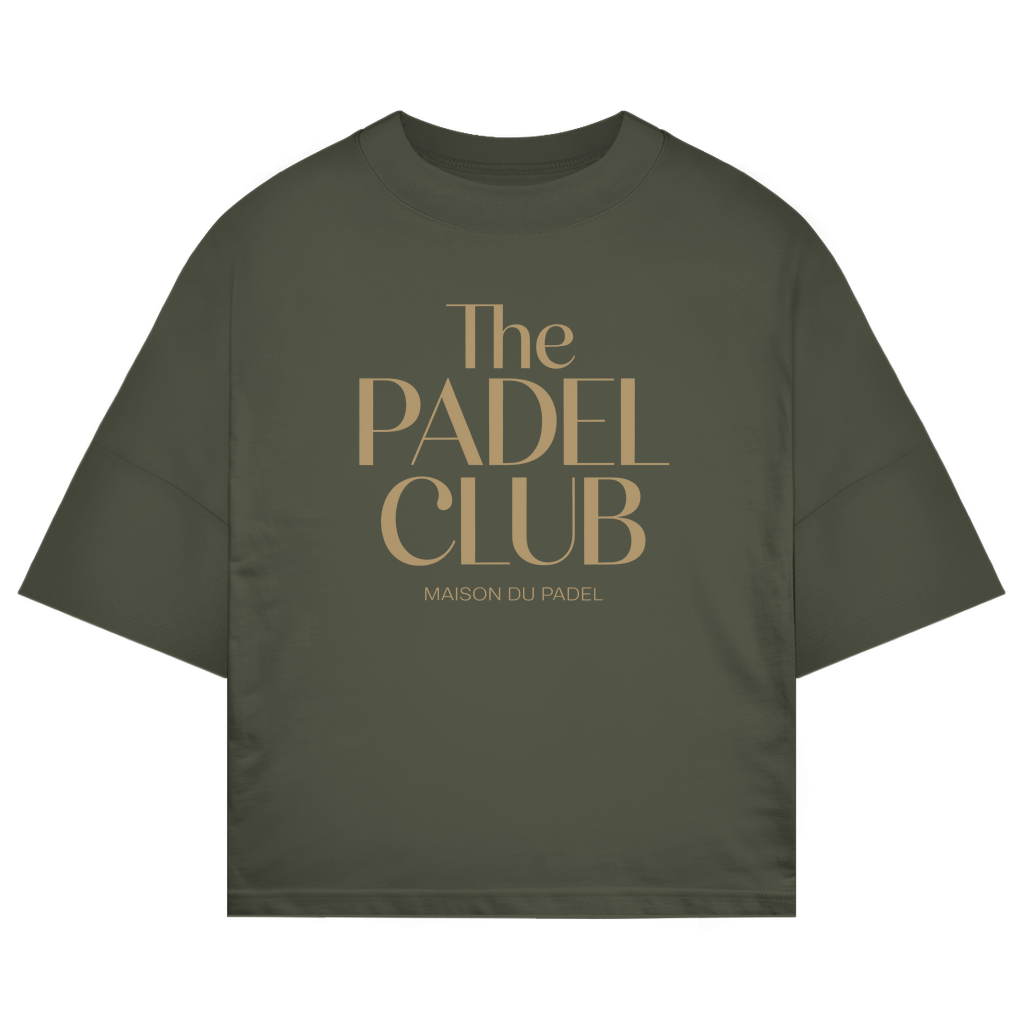 Maison du Padel – The Padel Club Golden Oversized Tee