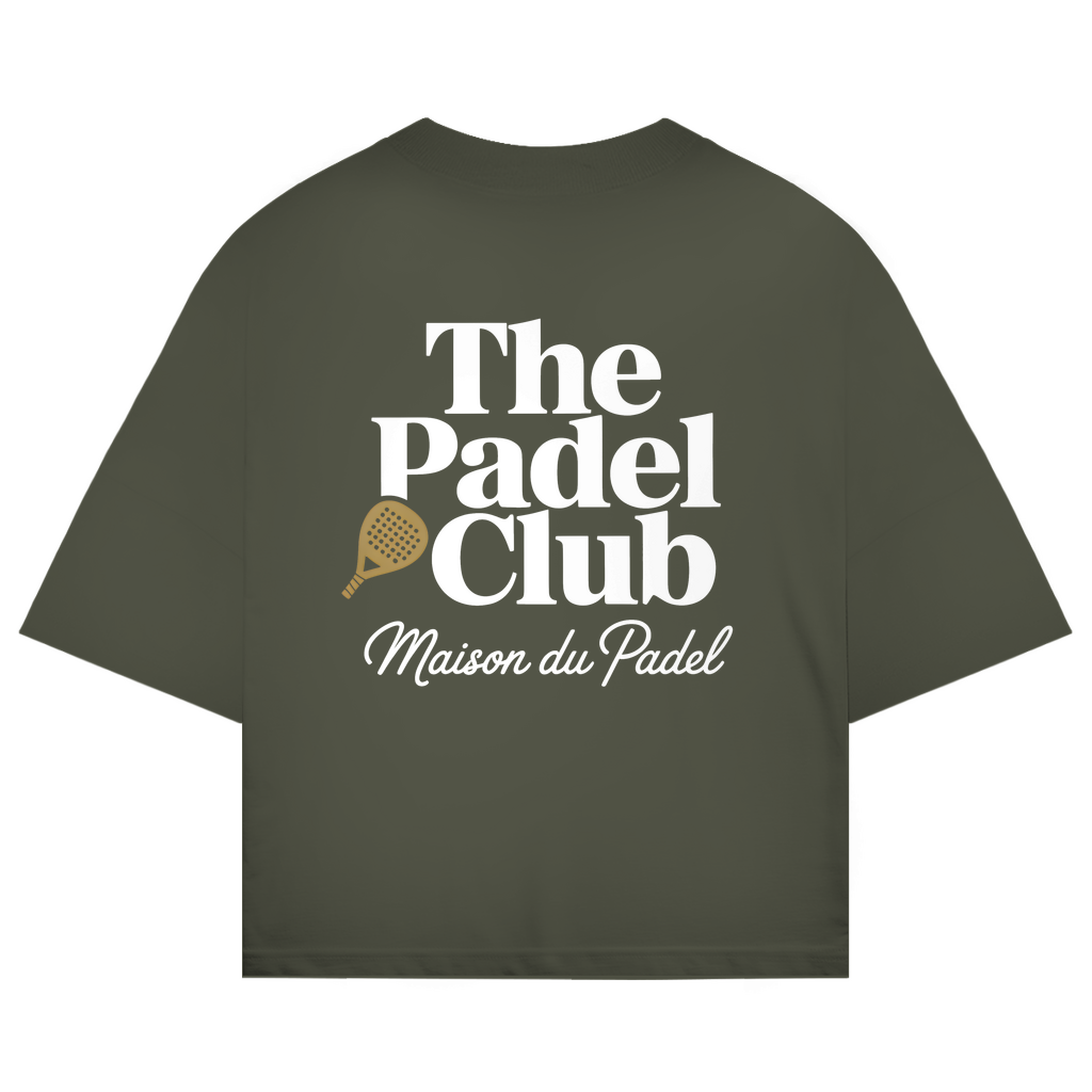 Maison du Padel – The Padel Club Golden Hour Oversized Tee backprint