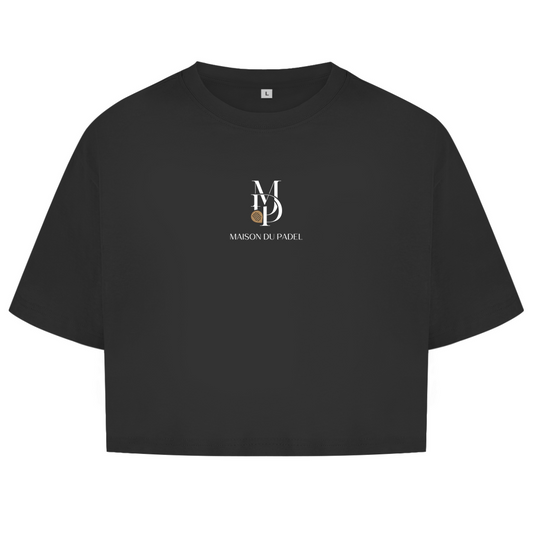 Damen Oversize Crop Top "The Legacy of the Court"