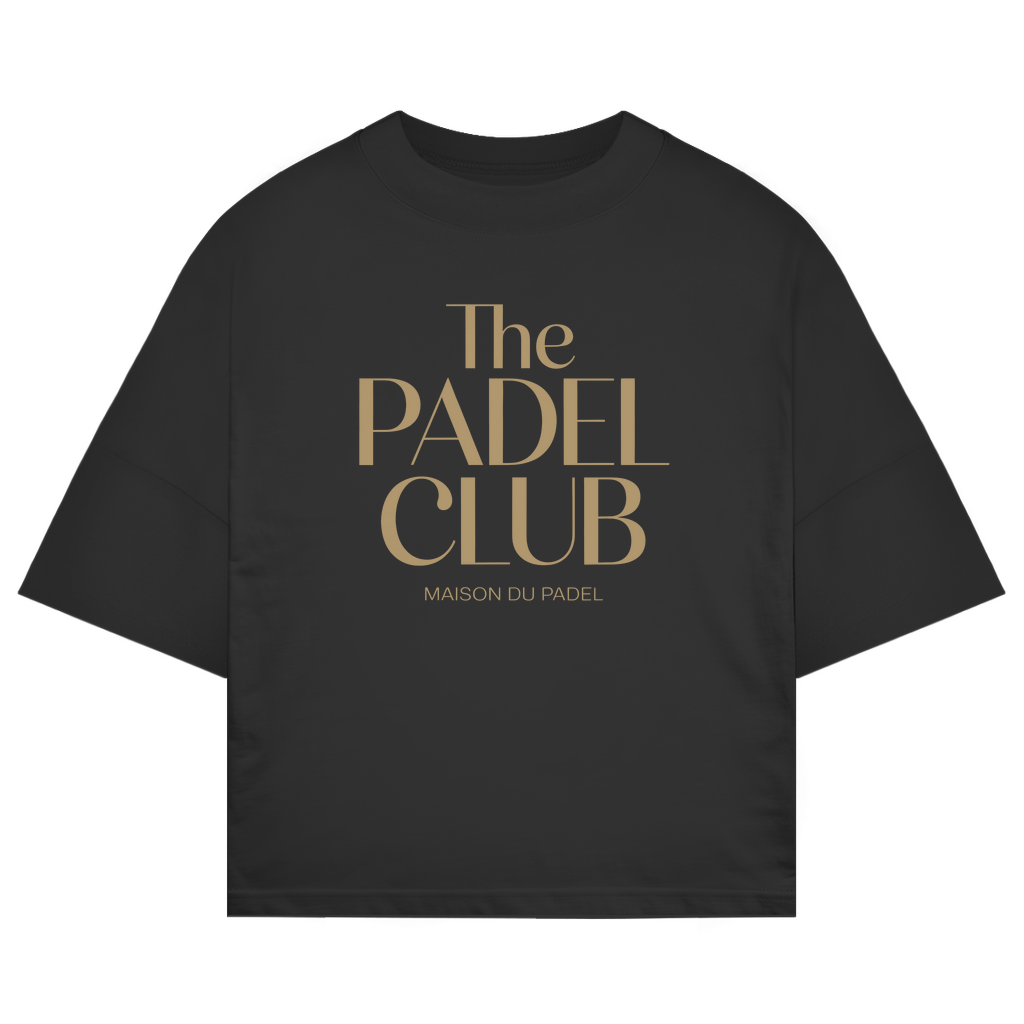 Maison du Padel – The Padel Club Golden Oversized Tee
