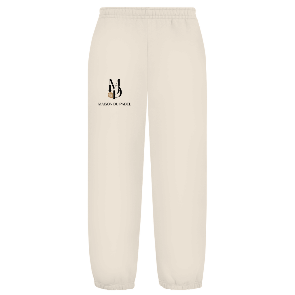 Oversize Fluffy Sweatpants "Maison du Padel" Logo