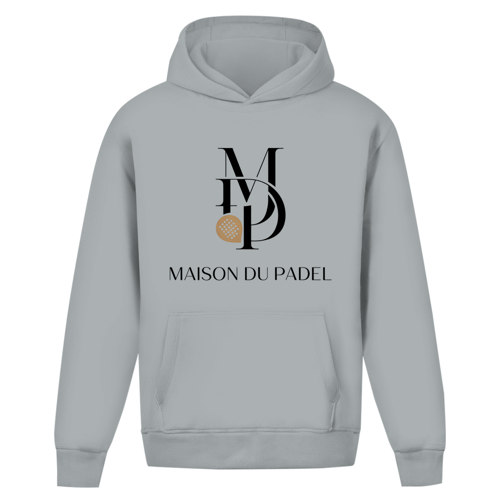 Oversize Hoodie Ohne Kordel "Maison du Padel" Logo