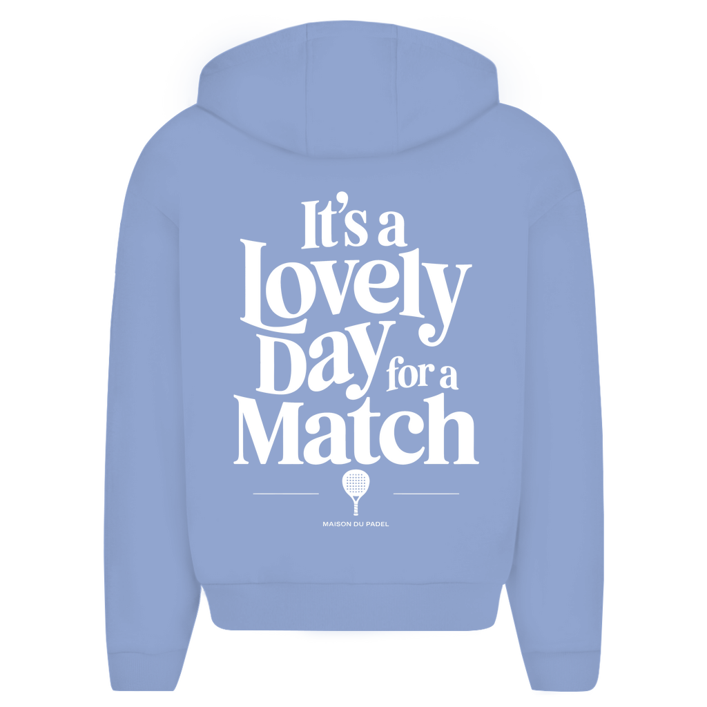 Maison du Padel – Lovely Day Oversized Zipper Hoodie