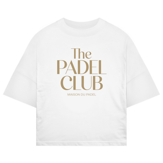 Maison du Padel – The Padel Club Golden Oversized Tee