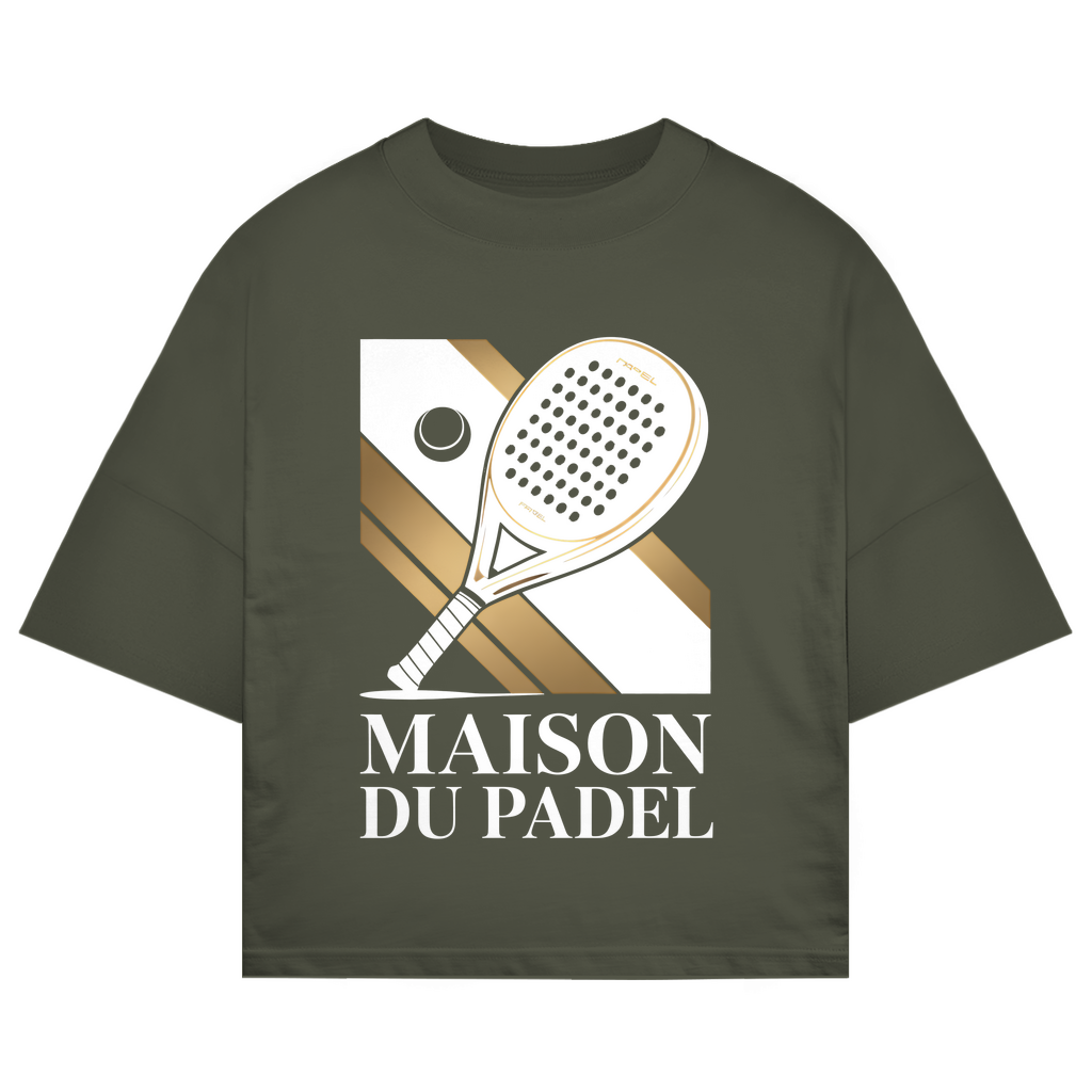 Oversize T-Shirt "Padel Racket"
