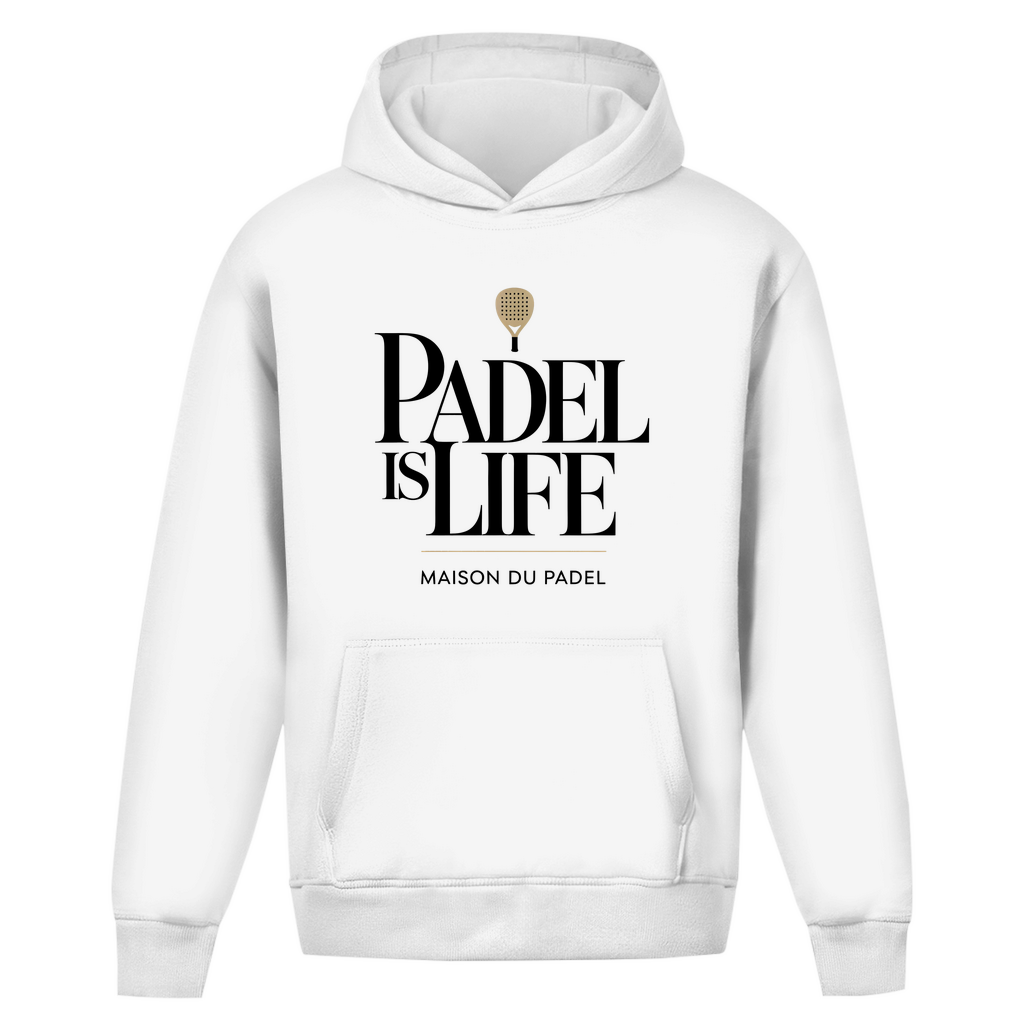 Oversize Hoodie "Padel is Life" Winteredition