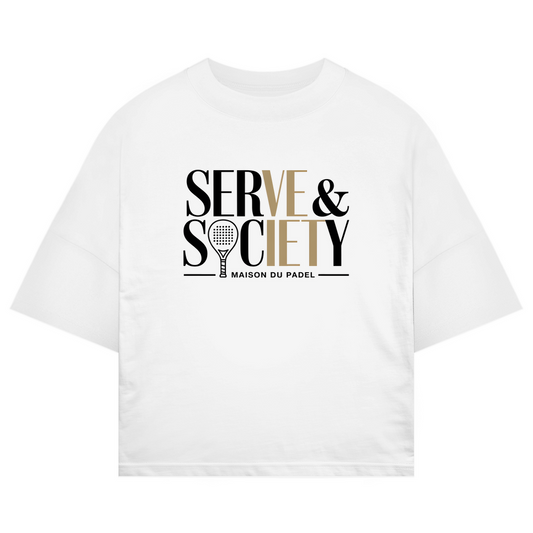 Maison du Padel – Serve & Society Oversized Tee