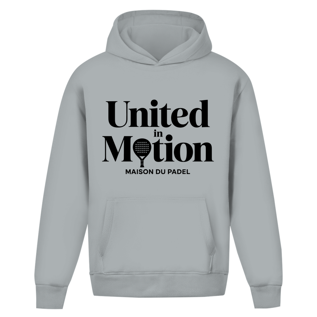 Oversize Hoodie Ohne Kordel "United in Motion"