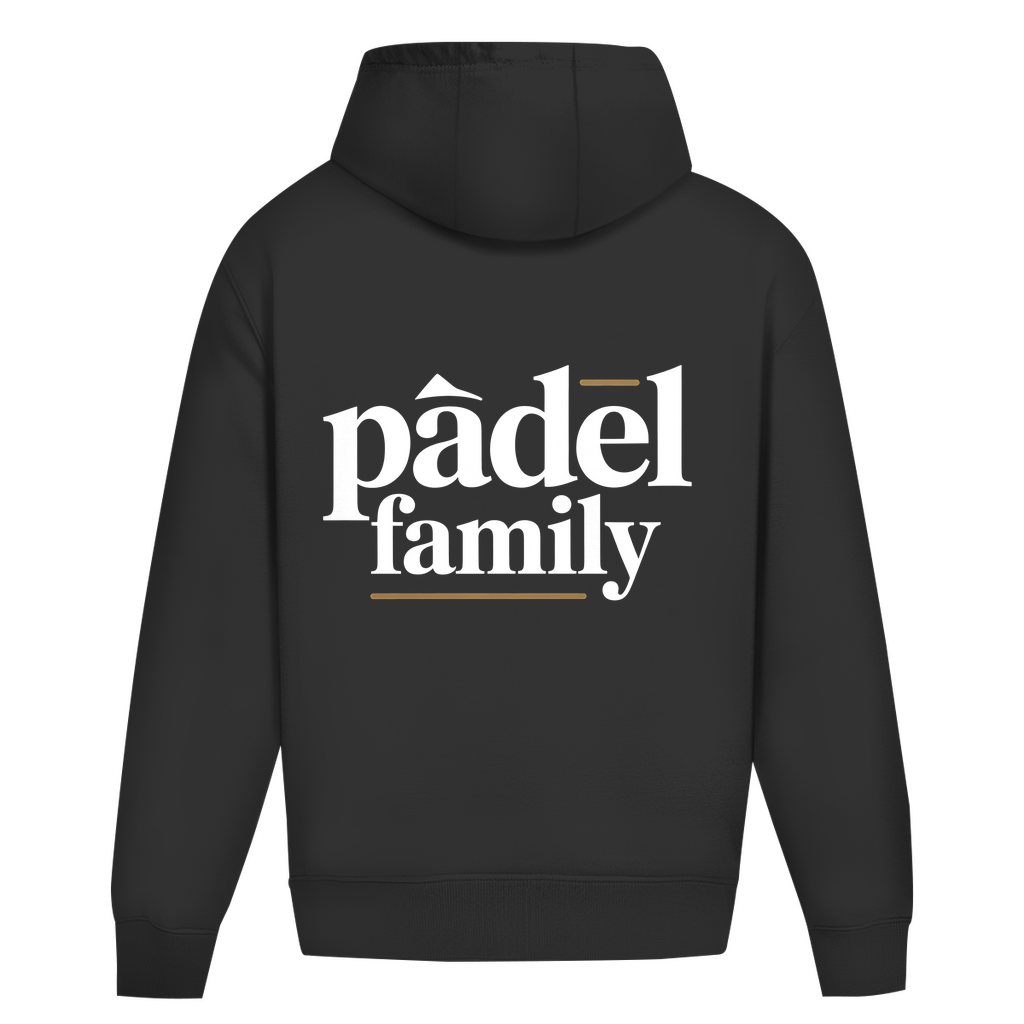Oversize Hoodie Ohne Kordel "Padel Family"