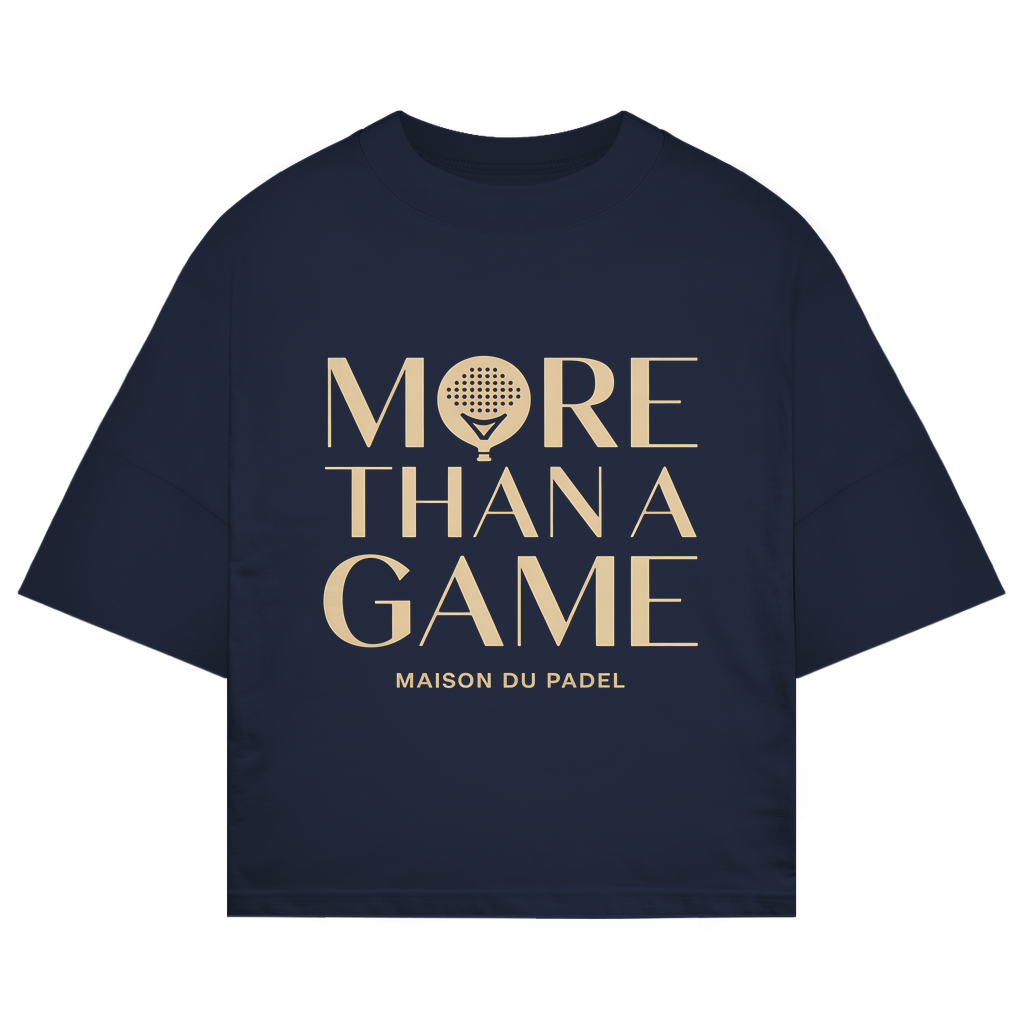 Oversize T-Shirt "More than a Game"