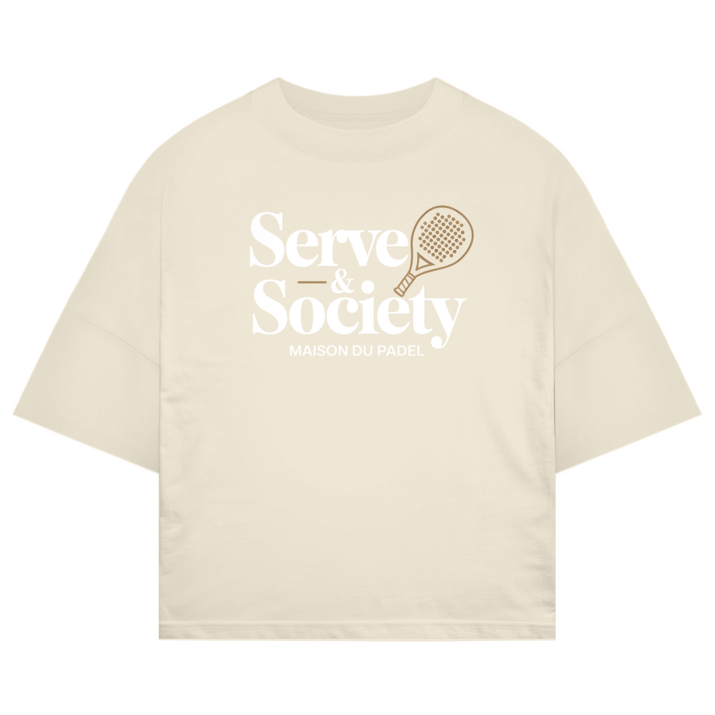 Maison du Padel – Serve & Society Classic Oversized Tee