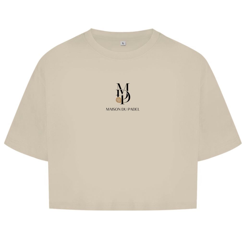 Damen Oversize Crop Top "The Legacy of the Court"