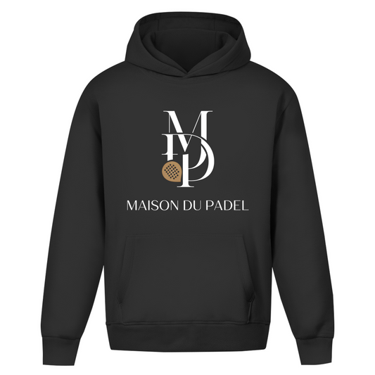 Oversize Hoodie Ohne Kordel "Maison du Padel" Logo