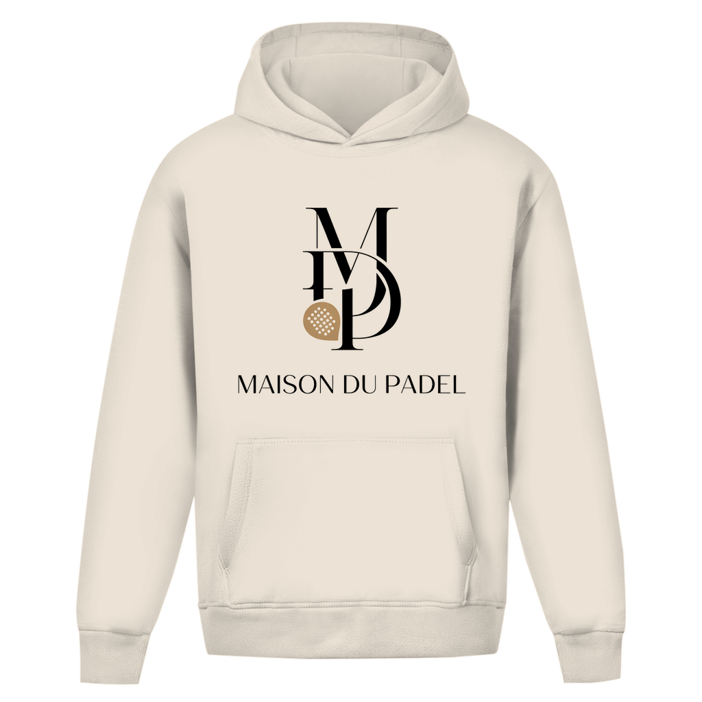 Oversize Hoodie Ohne Kordel "Maison du Padel" Logo