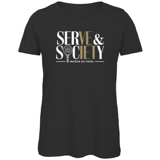Maison du Padel – Serve & Society Femme Tee