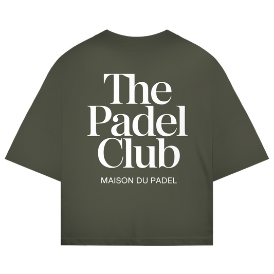 Maison du Padel – Oversize The Padel Club Statement Tee backprint