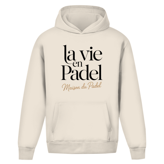 Maison du Padel - Oversize Hoodie „La Vie en Padel“
