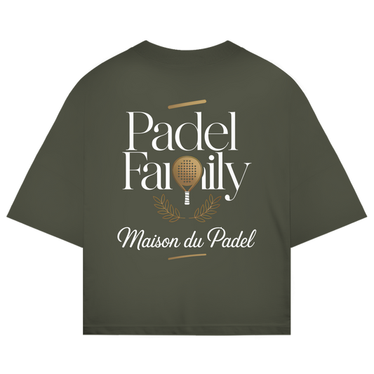 Maison du Padel – Oversize Atelier Tee Padel Family backprint