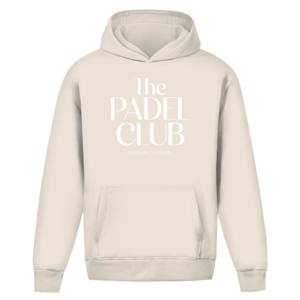 Maison du Padel – Oversize Hoodie Atelier Blanc Sans Cordon