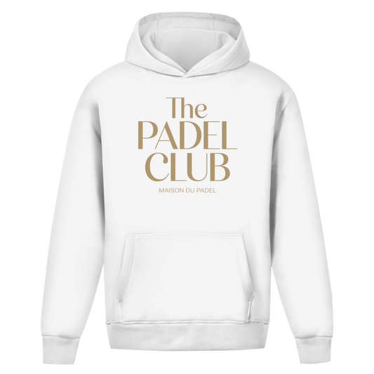 Maison du Padel – Oversize Hoodie Atelier Blanc Sans Cordon