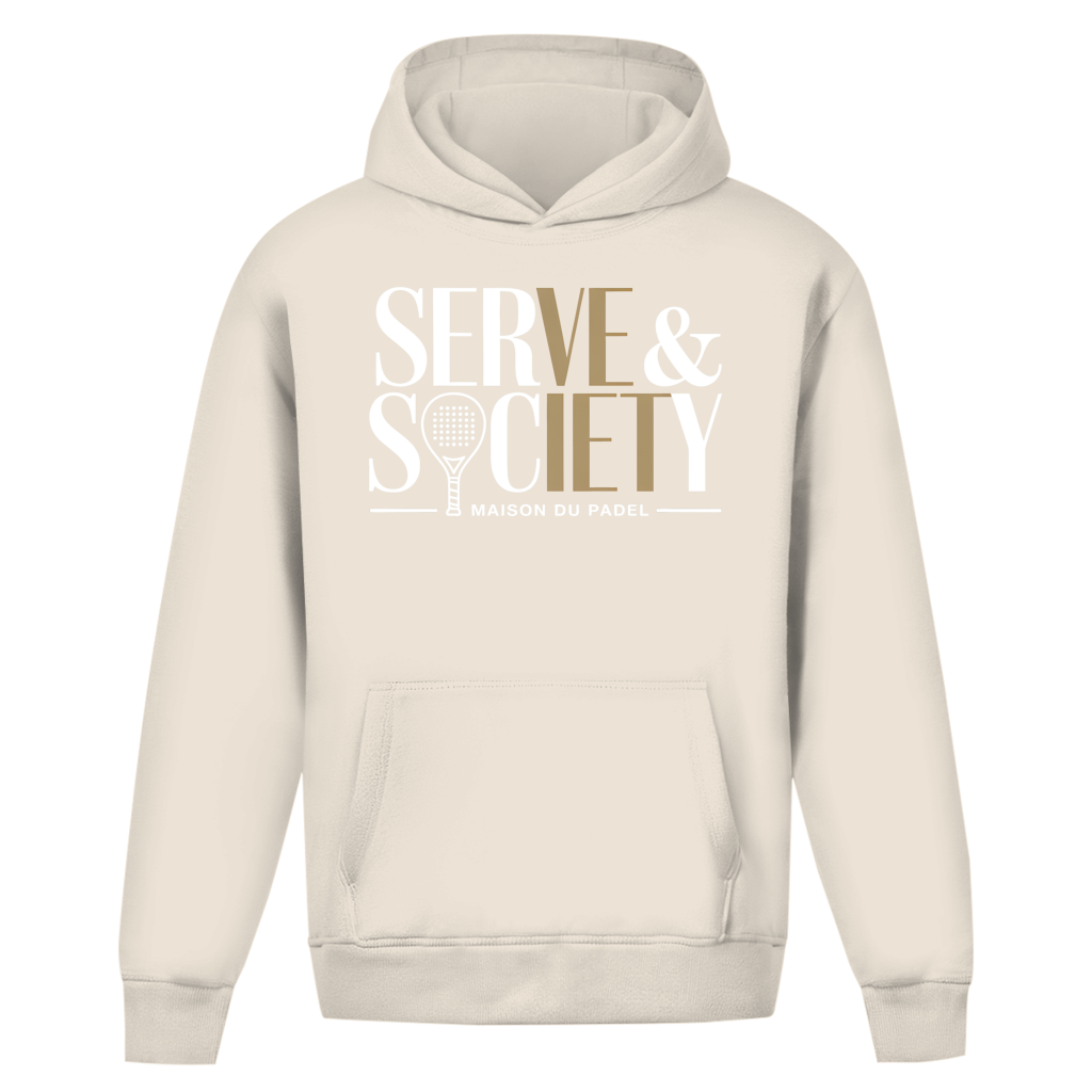 Maison du Padel – Oversize Hoodie Serve & Society Sans Cordon