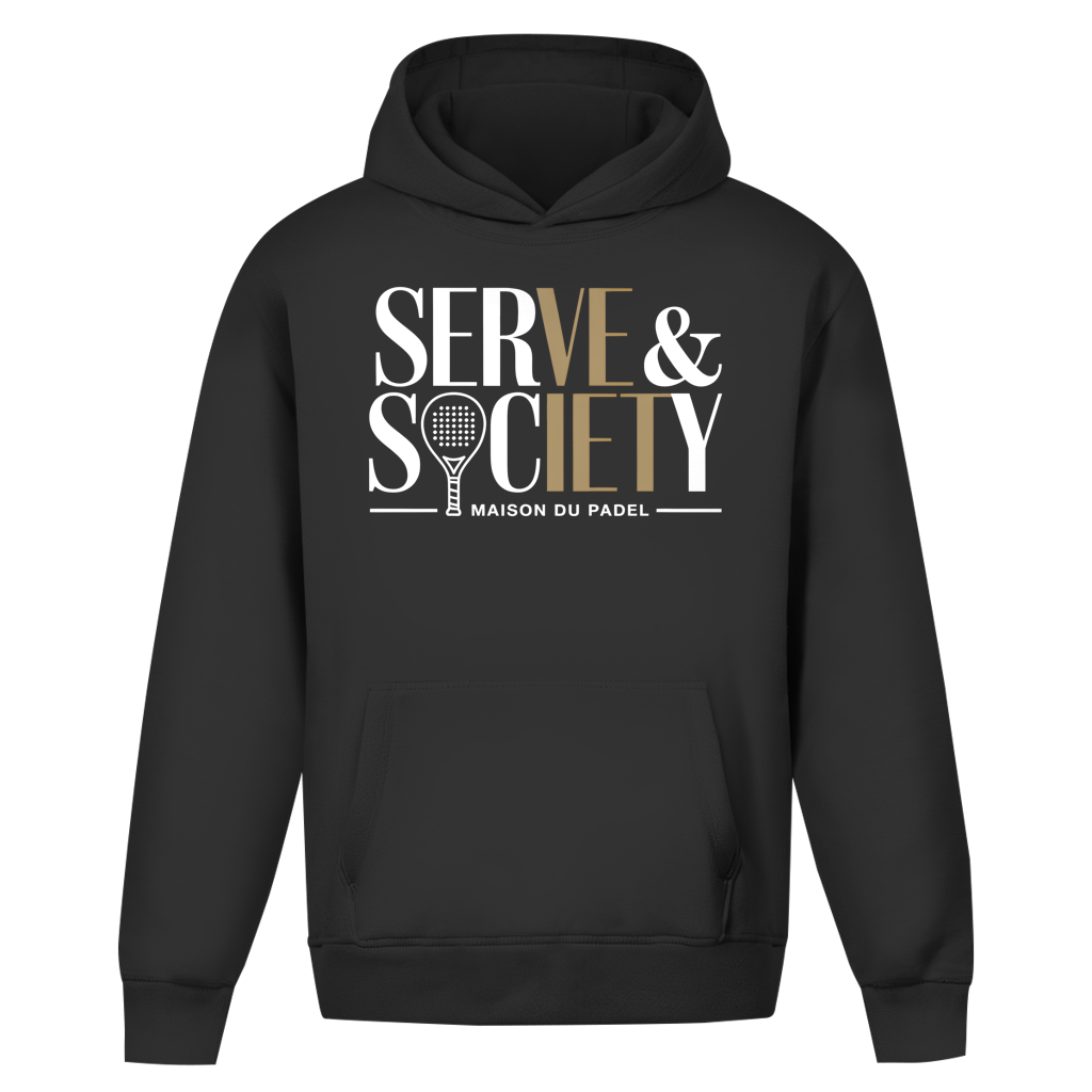 Maison du Padel – Oversize Hoodie Serve & Society Sans Cordon