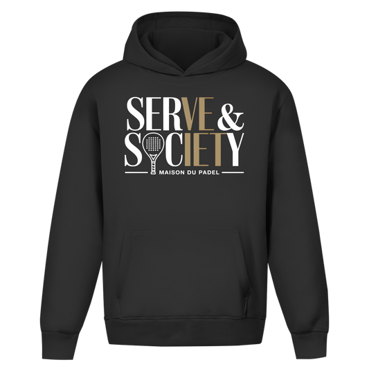 Maison du Padel – Oversize Hoodie Serve & Society Sans Cordon