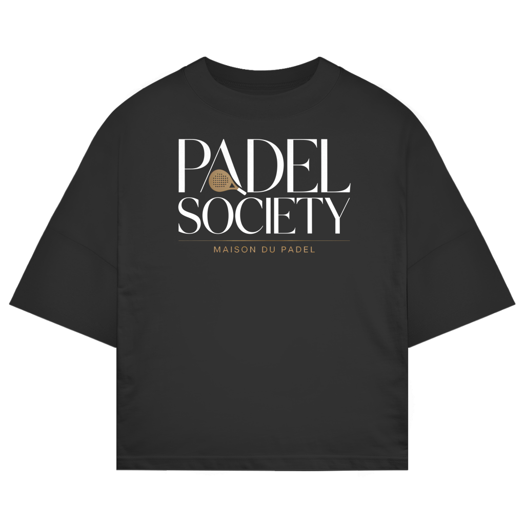 Maison du Padel – Oversize Tee Padel Society Studio Edition