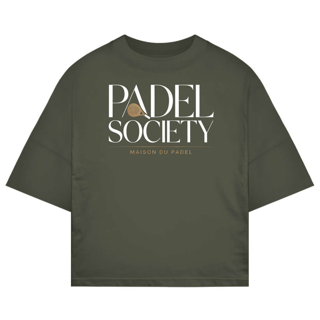 Maison du Padel – Oversize Tee Padel Society Studio Edition