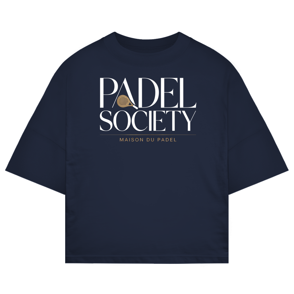Maison du Padel – Oversize Tee Padel Society Studio Edition
