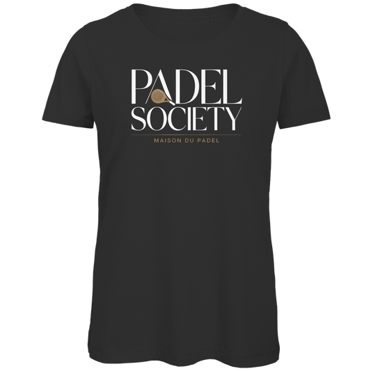 Maison du Padel – Damen Premium Tee Padel Society