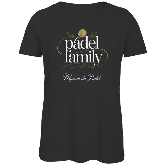 Maison du Padel – Damen Premium Tee Padel Family