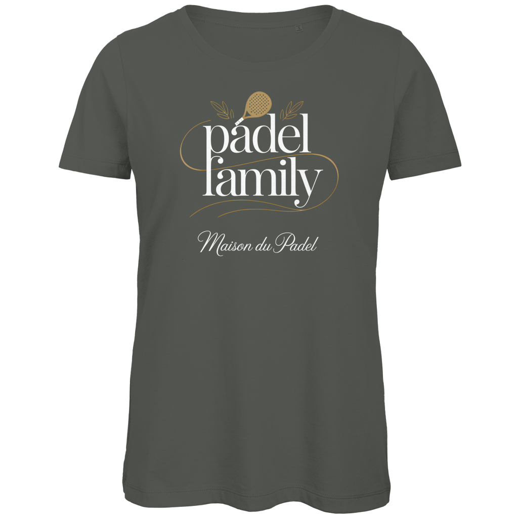 Maison du Padel – Damen Premium Tee Padel Family