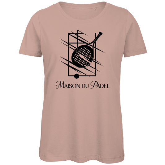 Maison du Padel – Damen Premium Tee Racket Lines