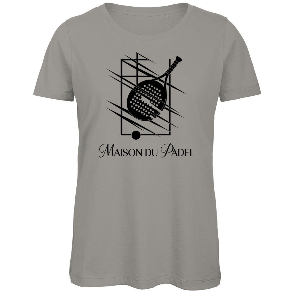 Maison du Padel – Damen Premium Tee Racket Lines