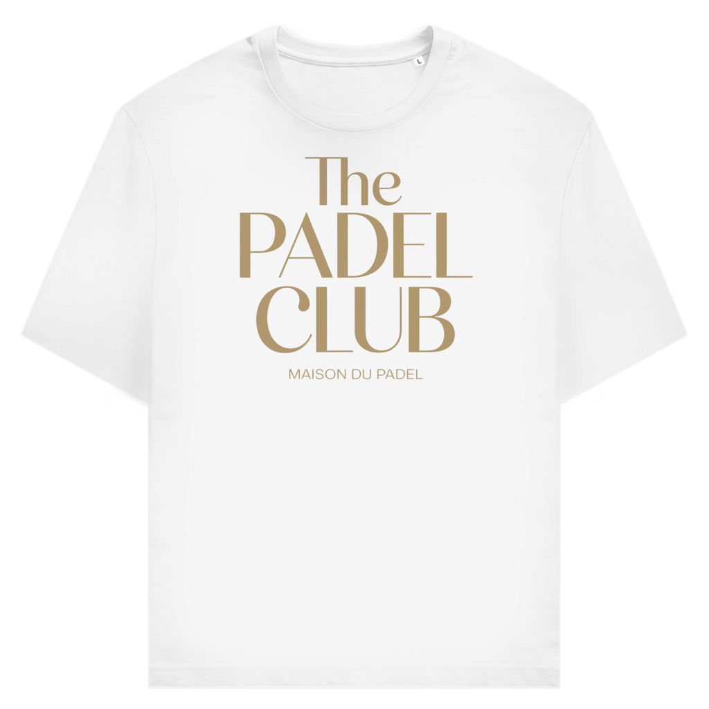 Maison du Padel – Tee Atelier Blanc Sans Cordon