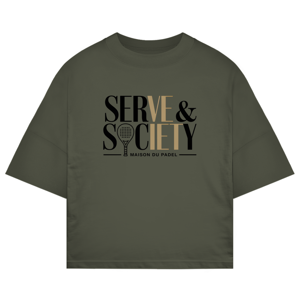 Maison du Padel – Serve & Society Oversized Tee