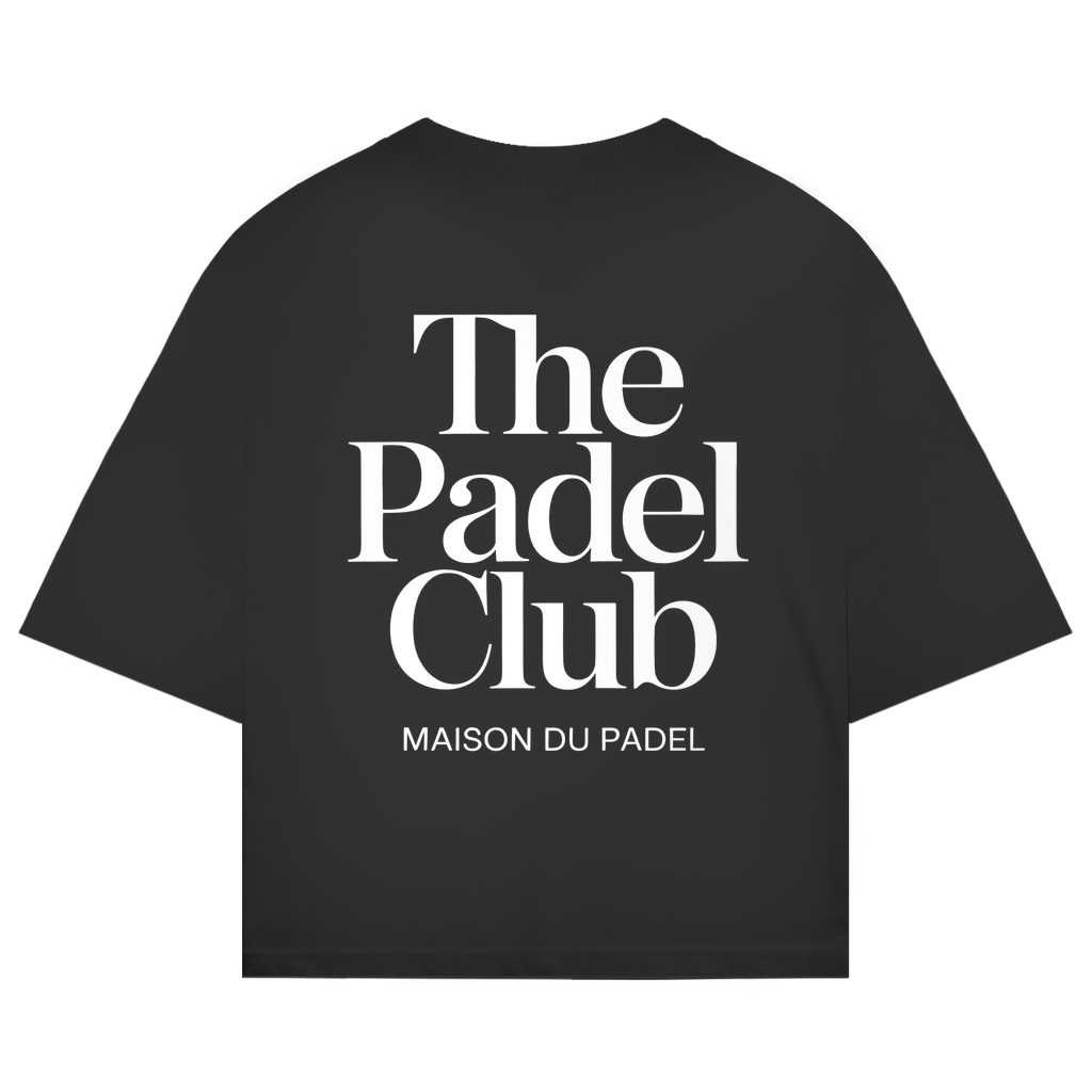 Maison du Padel – The Padel Club Statement Oversized Tee backprint