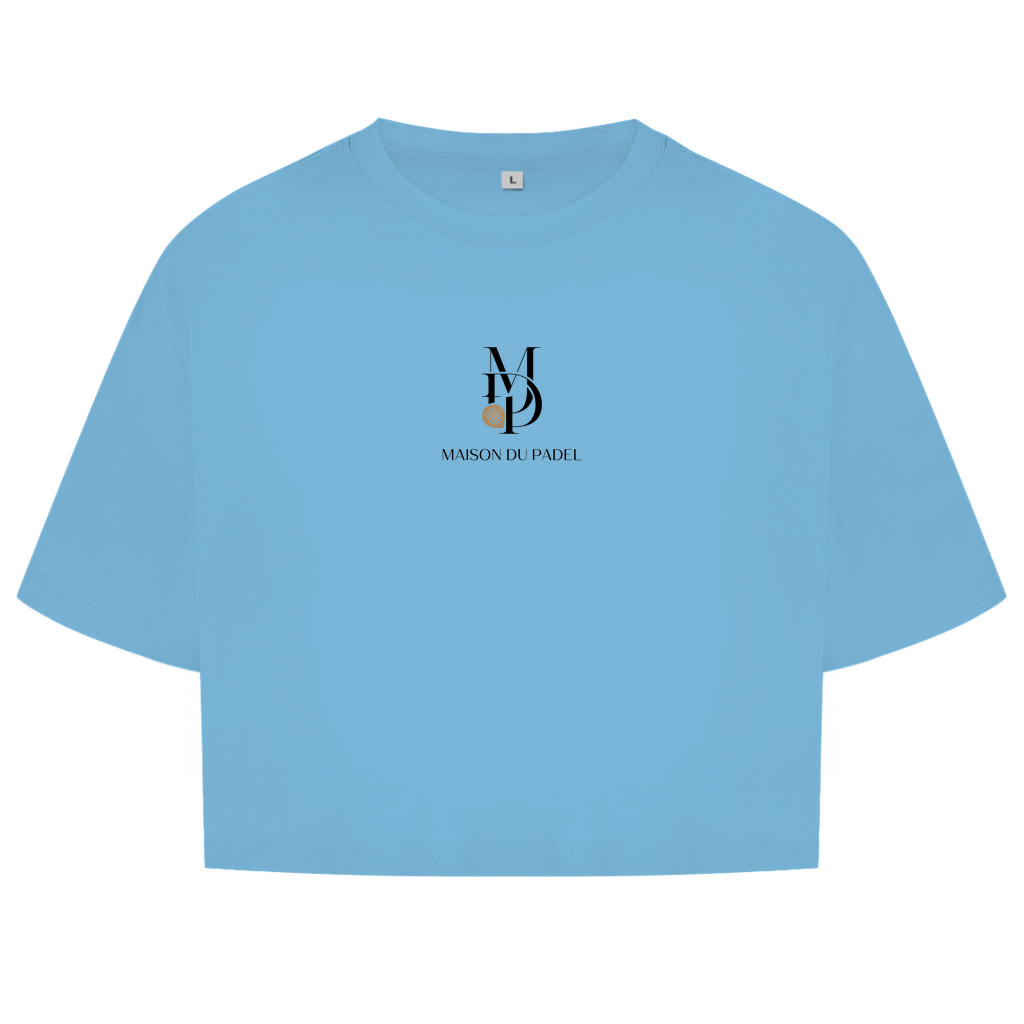 Damen Oversize Crop Top "The Legacy of the Court"