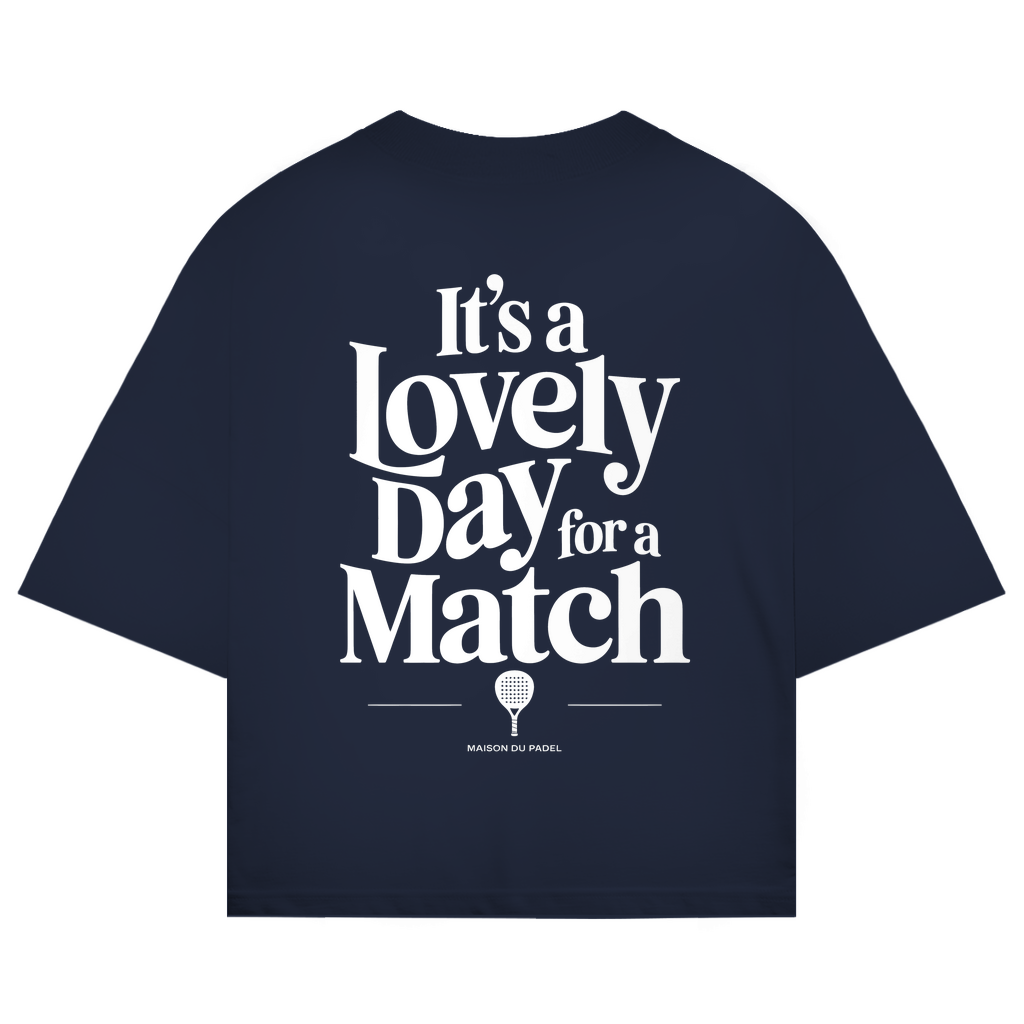 Maison du Padel – Lovely Day Backprint Oversized Tee