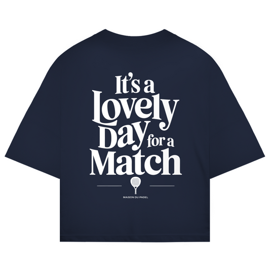Maison du Padel – Lovely Day Backprint Oversized Tee