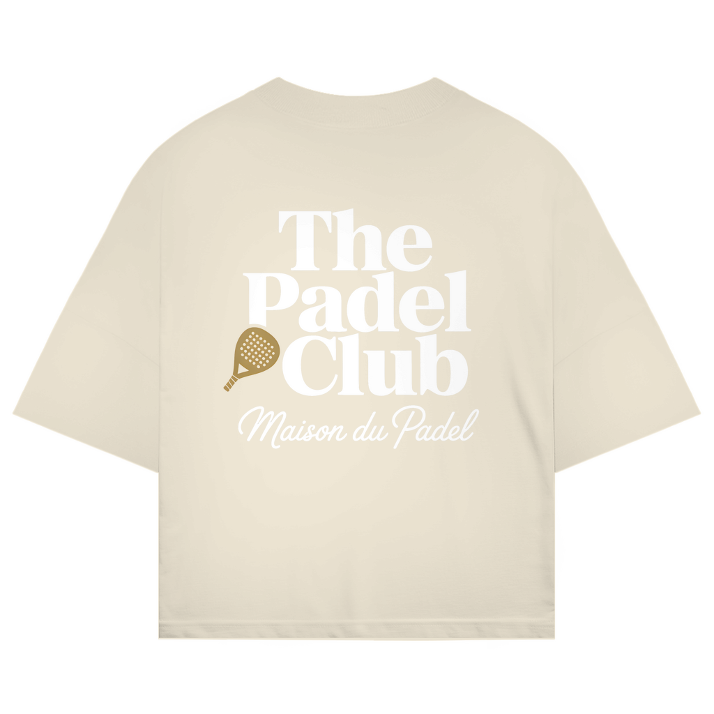 Maison du Padel – The Padel Club Golden Hour Oversized Tee backprint