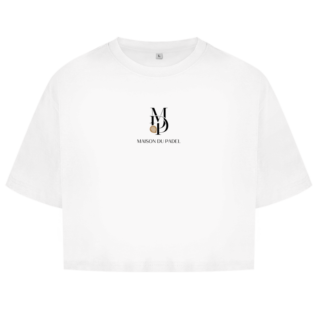 Damen Oversize Crop Top "The Legacy of the Court"